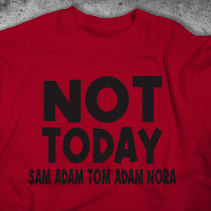 Not Today S.A.T.A.N. Tee