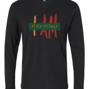 Neptune "I Am Black History / Representation Matters" Long Sleeve Tee